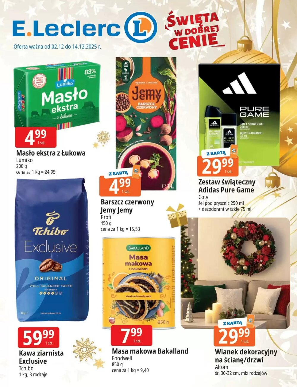 Gazetka promocyjna E.Leclerc  ważna od 27.11.2025 - Strona 3.