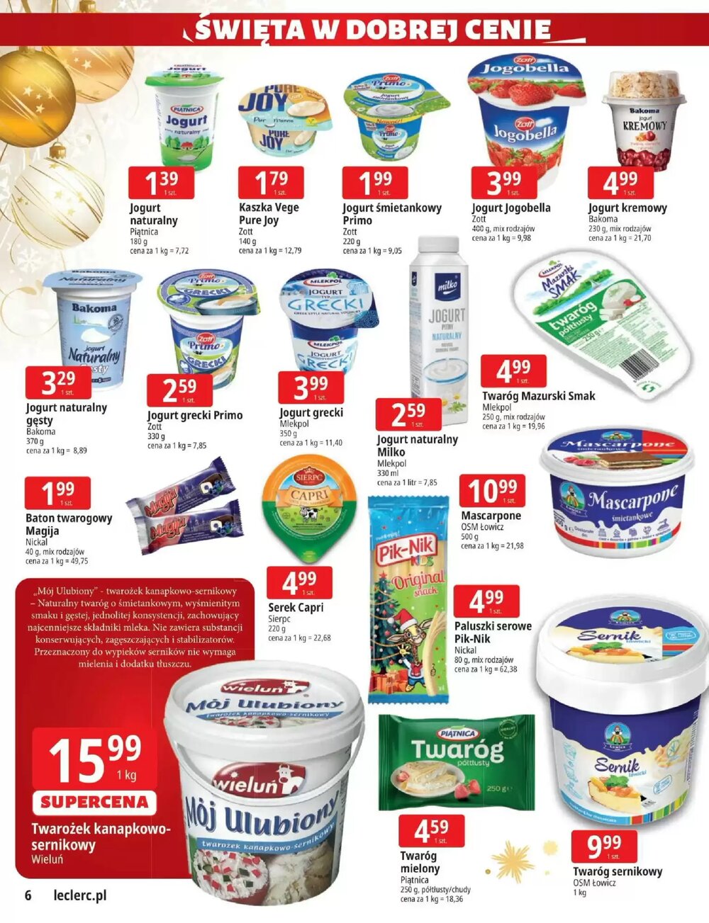 Gazetka promocyjna E.Leclerc  ważna od 27.11.2025 - Strona 4.
