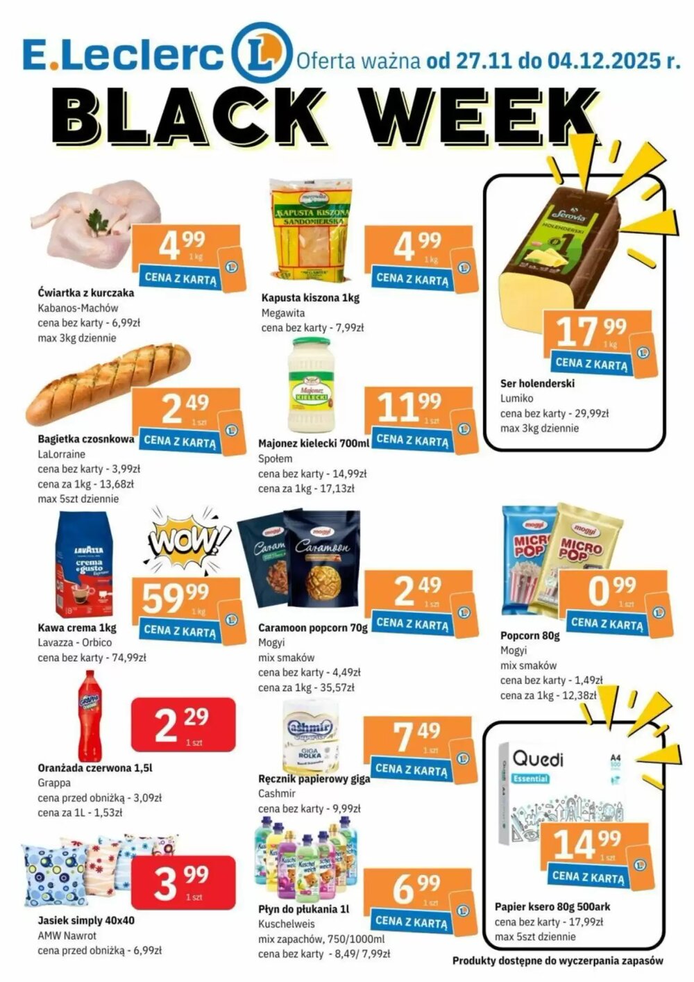 Gazetka promocyjna E.Leclerc  ważna od 27.11.2025 - Strona 1.