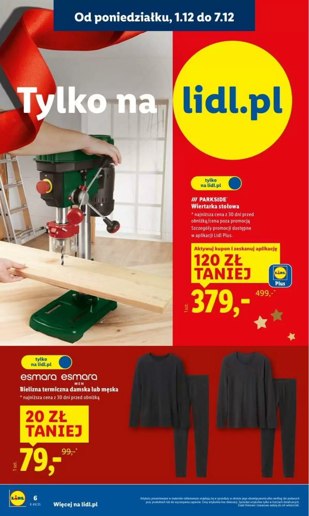 Gazetka promocyjna Lidl  ważna od 01.12.2025 - Strona 6.