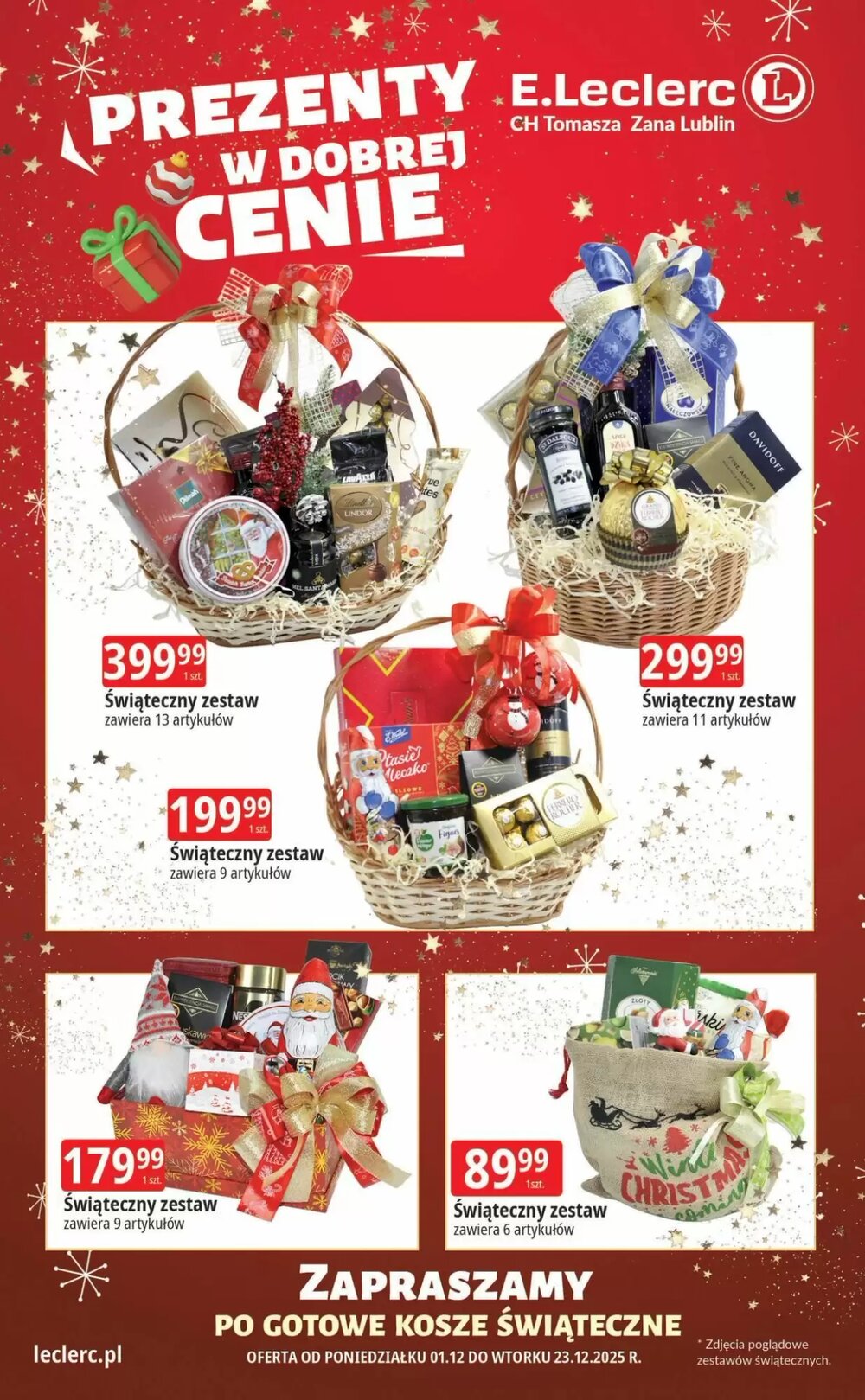 Gazetka promocyjna E.Leclerc  ważna od 01.12.2025 - Strona 1.