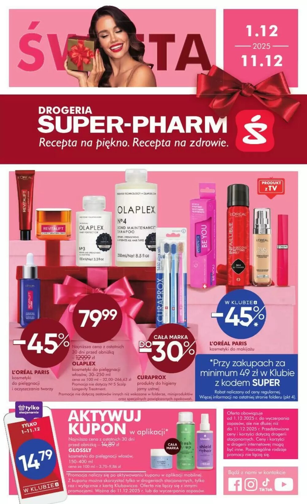 Gazetka promocyjna SuperPharm  ważna od 01.12.2025 - Strona 1.