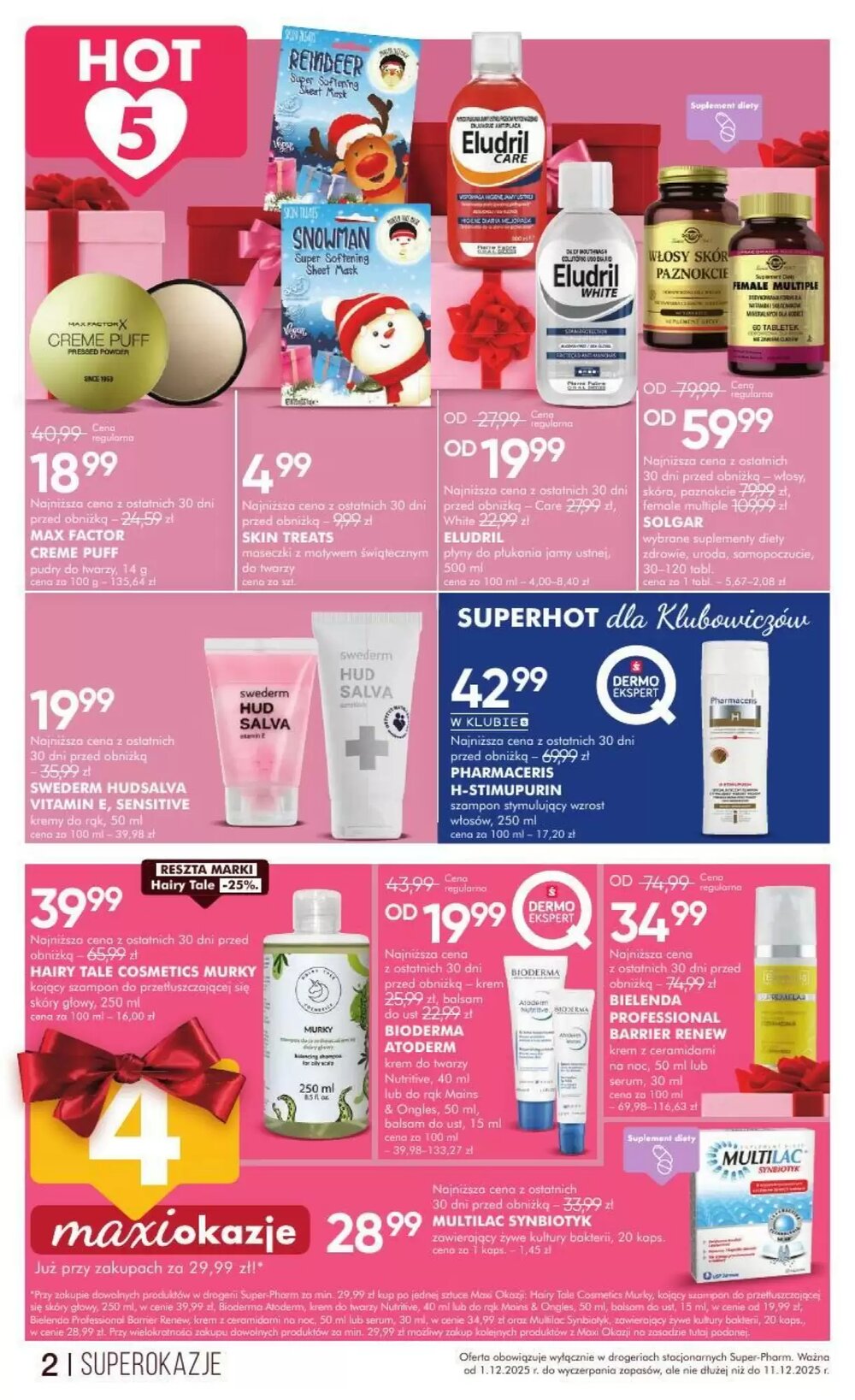 Gazetka promocyjna SuperPharm  ważna od 01.12.2025 - Strona 2.