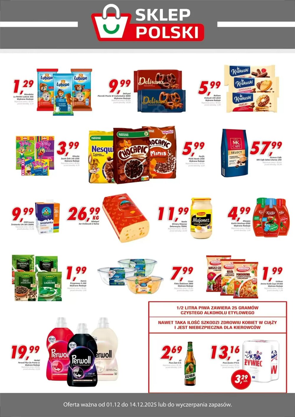 Gazetka promocyjna Sklep Polski  ważna od 01.12.2025 - Strona 1.
