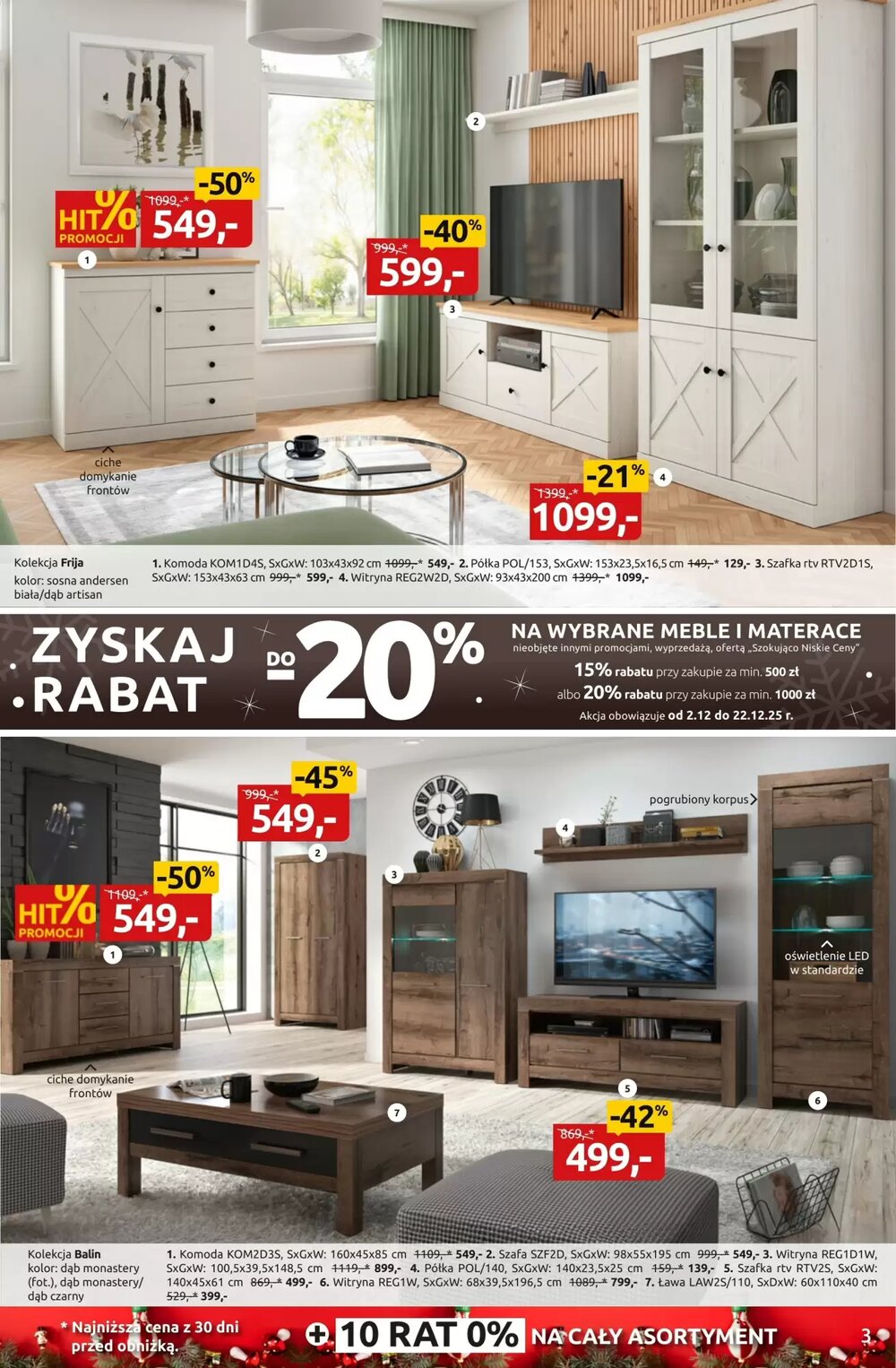 Gazetka promocyjna Black Red White  ważna od 01.12.2025 - Strona 3.