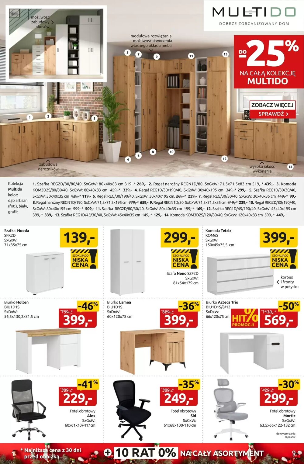 Gazetka promocyjna Black Red White  ważna od 01.12.2025 - Strona 9.