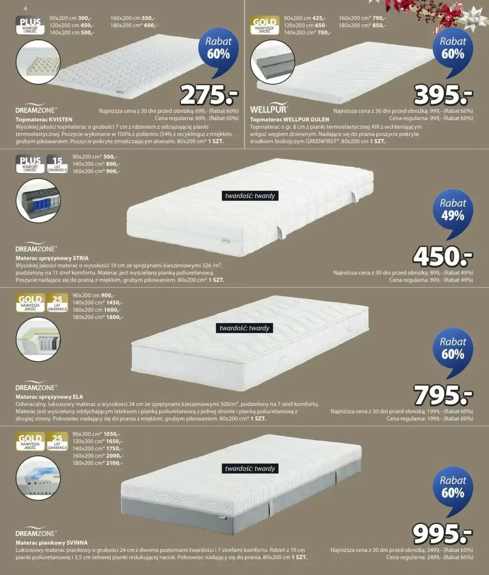 Gazetka promocyjna JYSK  ważna od 01.12.2025 - Strona 4.