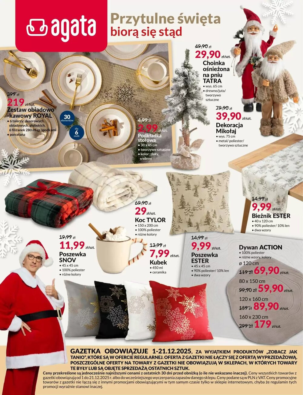 Gazetka promocyjna Agata  ważna od 01.12.2025 - Strona 1.