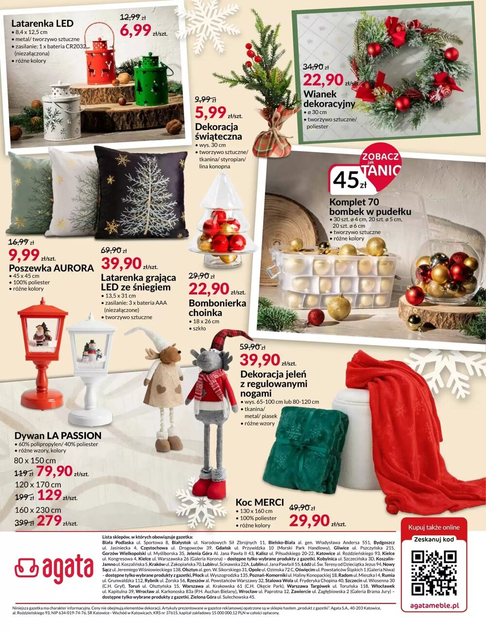 Gazetka promocyjna Agata  ważna od 01.12.2025 - Strona 12.