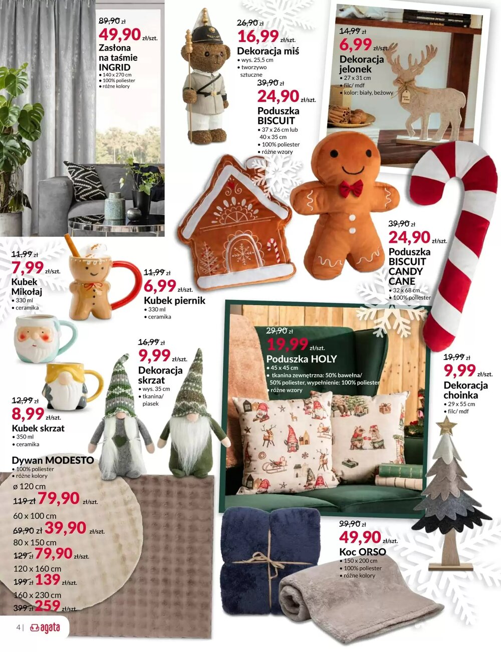 Gazetka promocyjna Agata  ważna od 01.12.2025 - Strona 4.