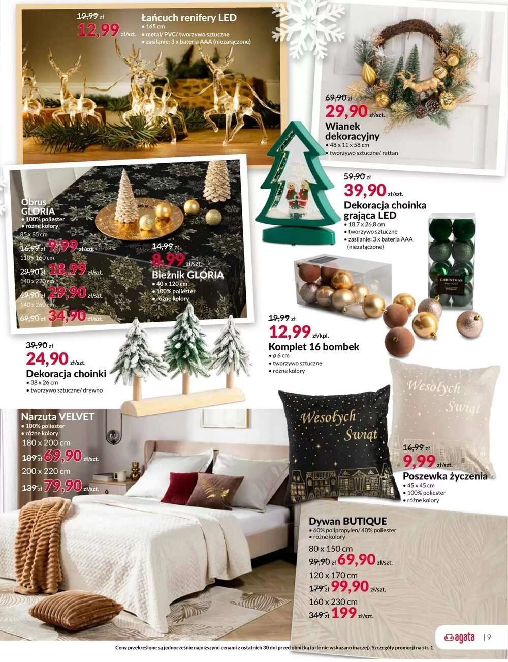 Gazetka promocyjna Agata  ważna od 01.12.2025 - Strona 9.