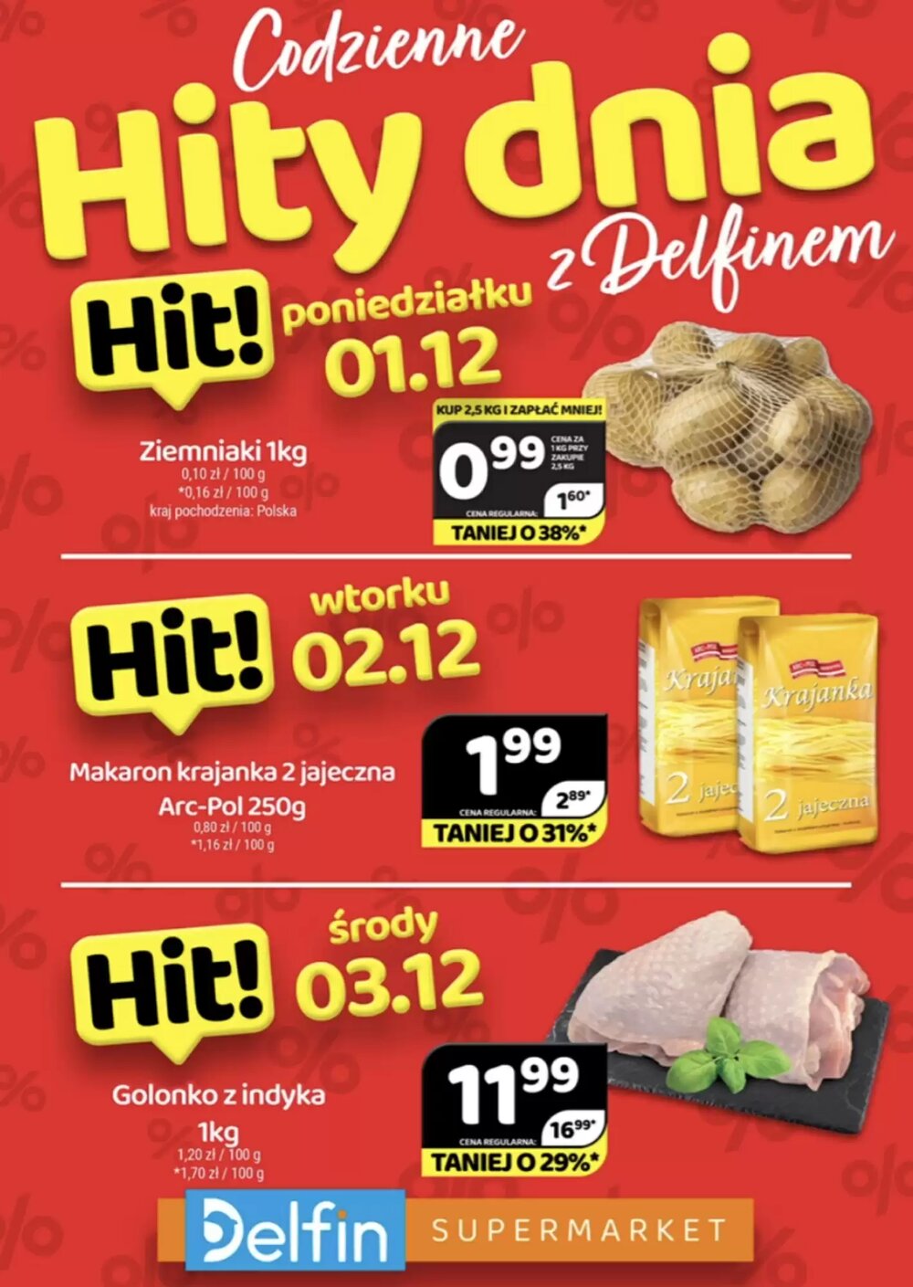 Gazetka promocyjna Delfin  ważna od 01.12.2025 - Strona 1.