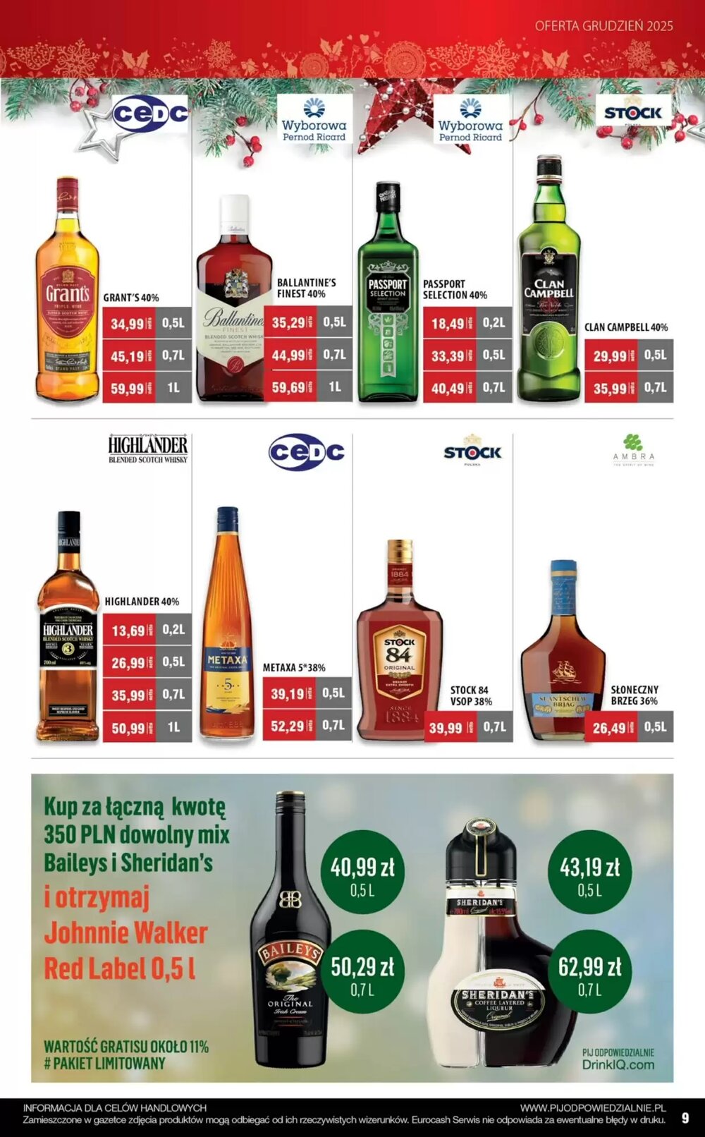 Gazetka promocyjna Eurocash  ważna od 01.12.2025 - Strona 9.