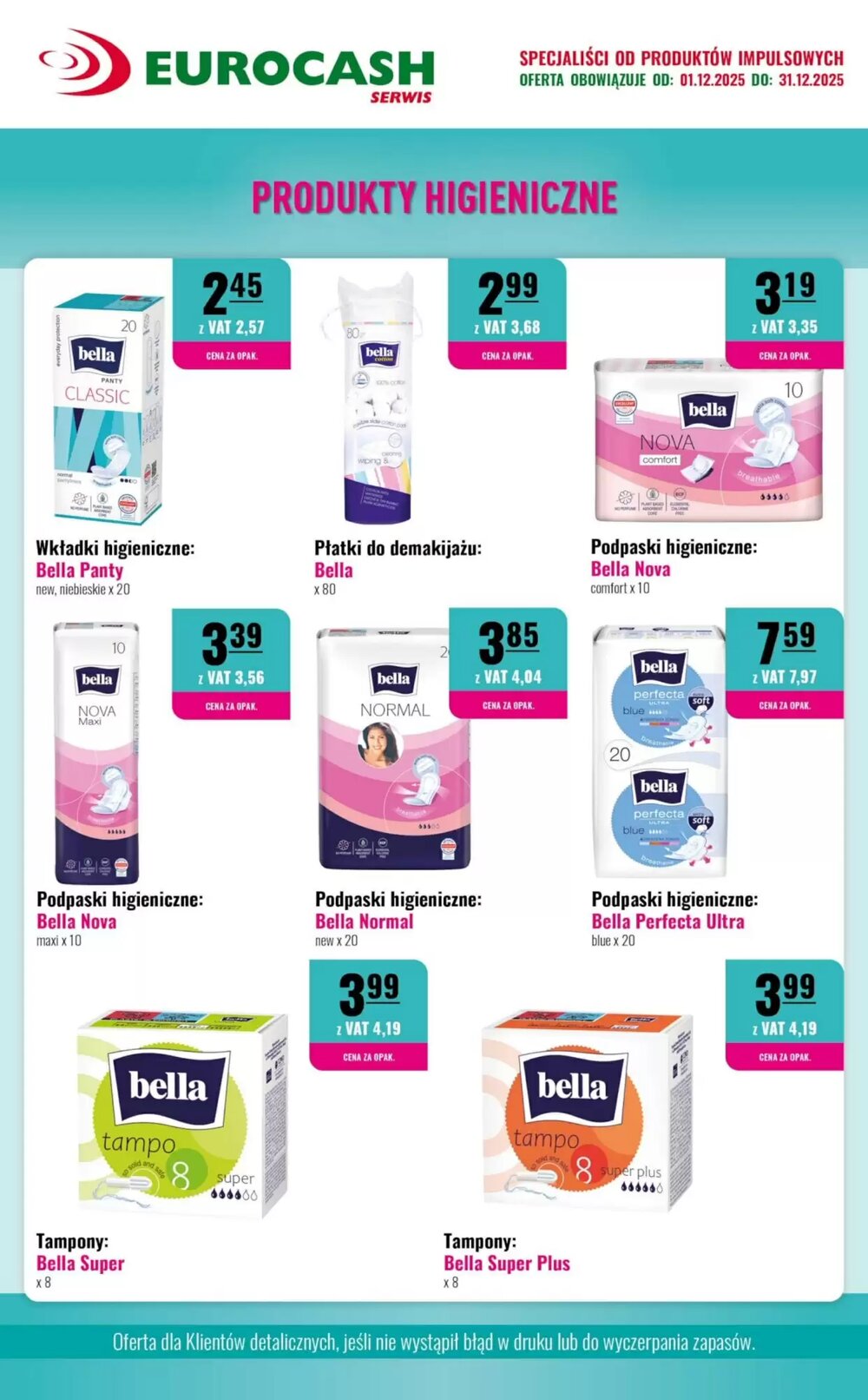 Gazetka promocyjna Eurocash  ważna od 01.12.2025 - Strona 4.