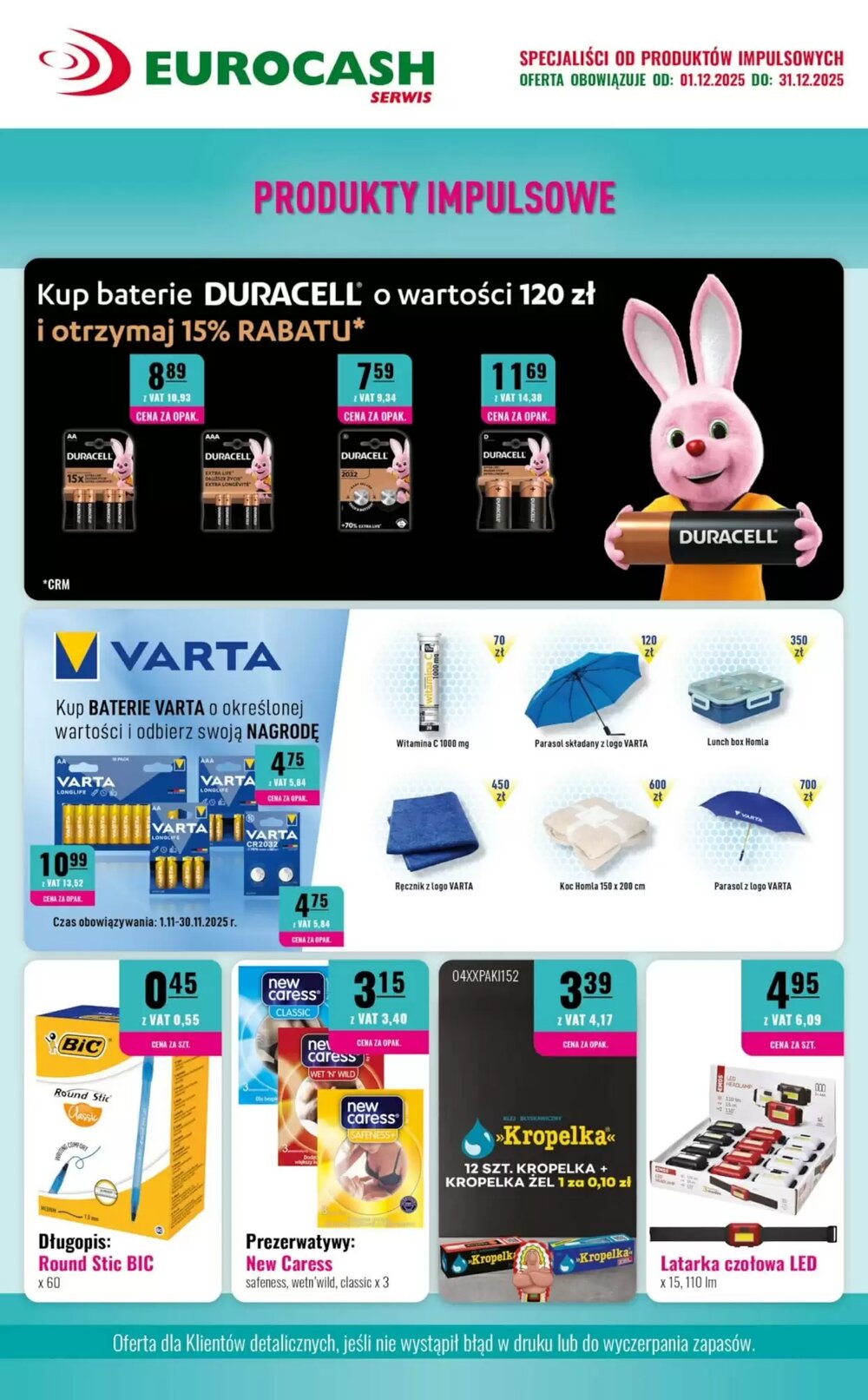 Gazetka promocyjna Eurocash  ważna od 01.12.2025 - Strona 6.