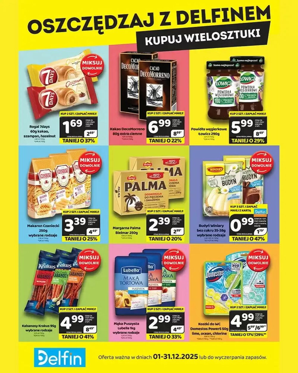 Gazetka promocyjna Delfin  ważna od 01.12.2025 - Strona 1.