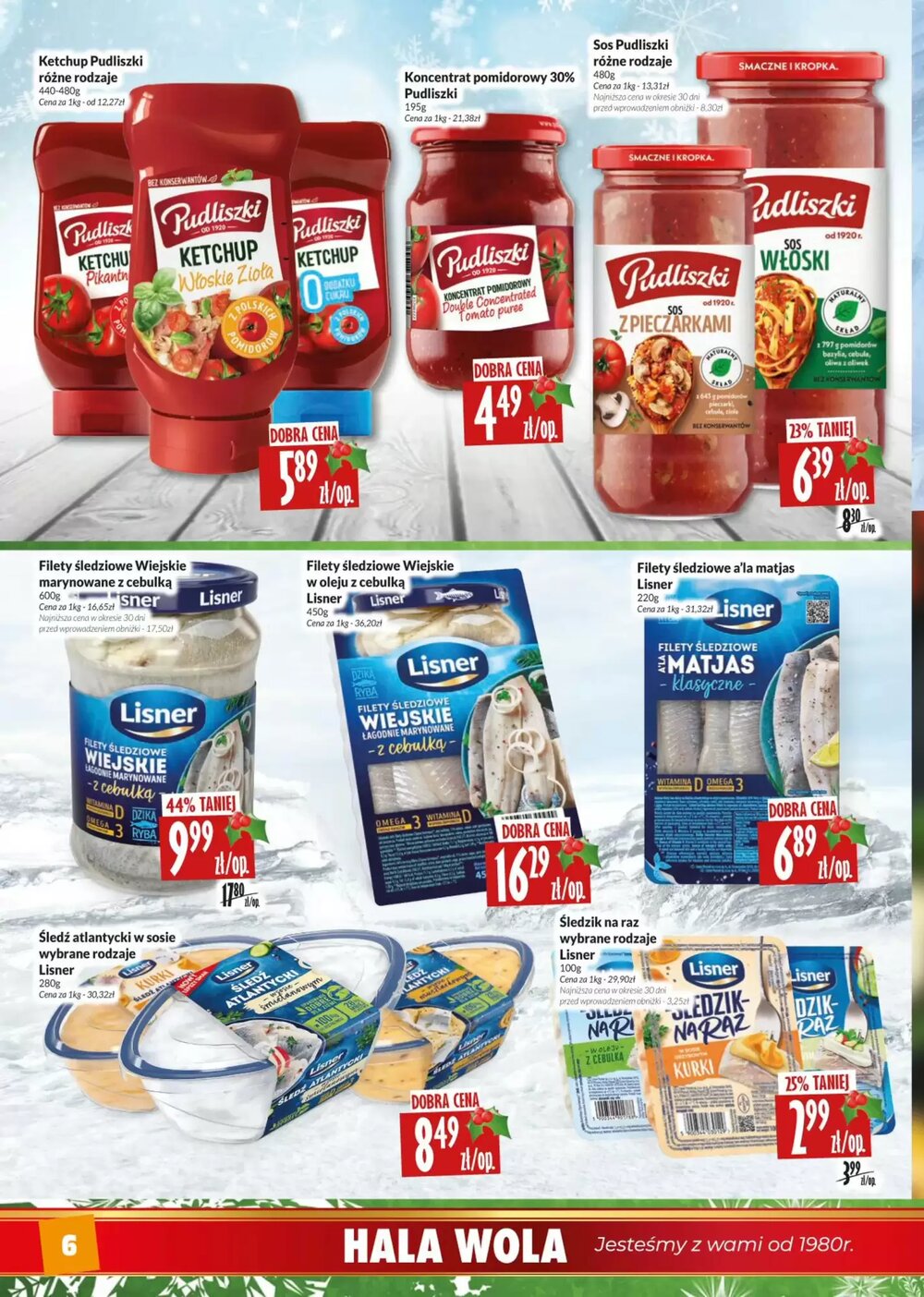 Gazetka promocyjna Hala Wola  ważna od 01.12.2025 - Strona 6.