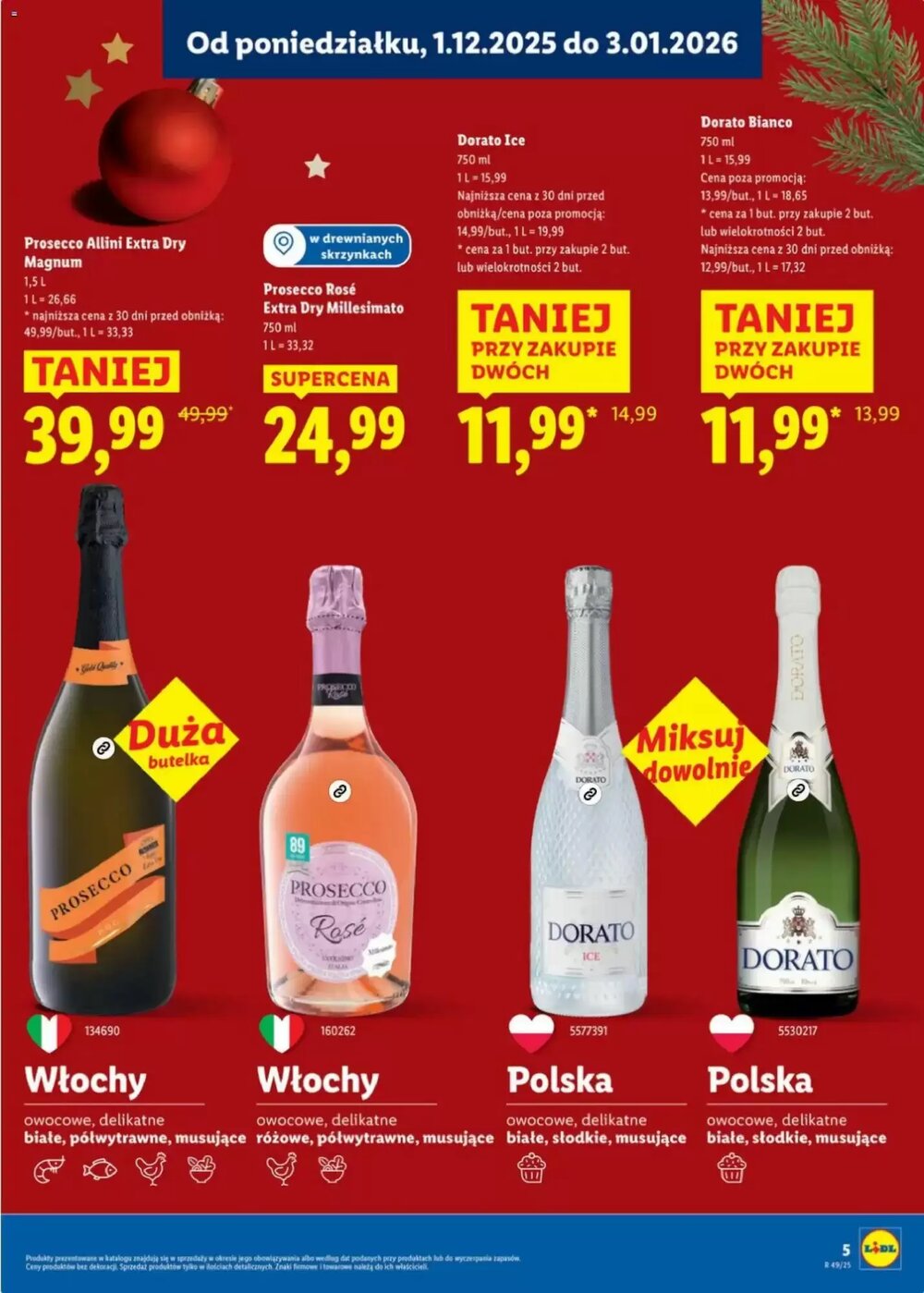 Gazetka promocyjna Lidl  ważna od 01.12.2025 - Strona 5.