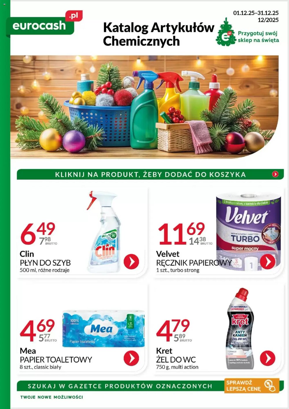 Gazetka promocyjna Eurocash  ważna od 01.12.2025 - Strona 1.