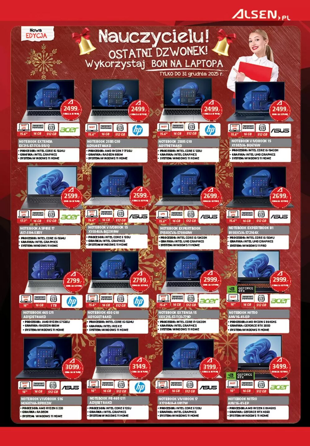 Gazetka promocyjna Alsen  ważna od 01.12.2025 - Strona 3.