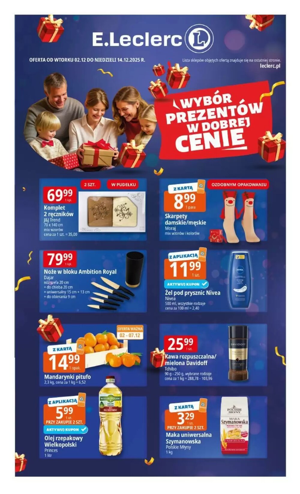 Gazetka promocyjna E.Leclerc  ważna od 02.12.2025 - Strona 1.