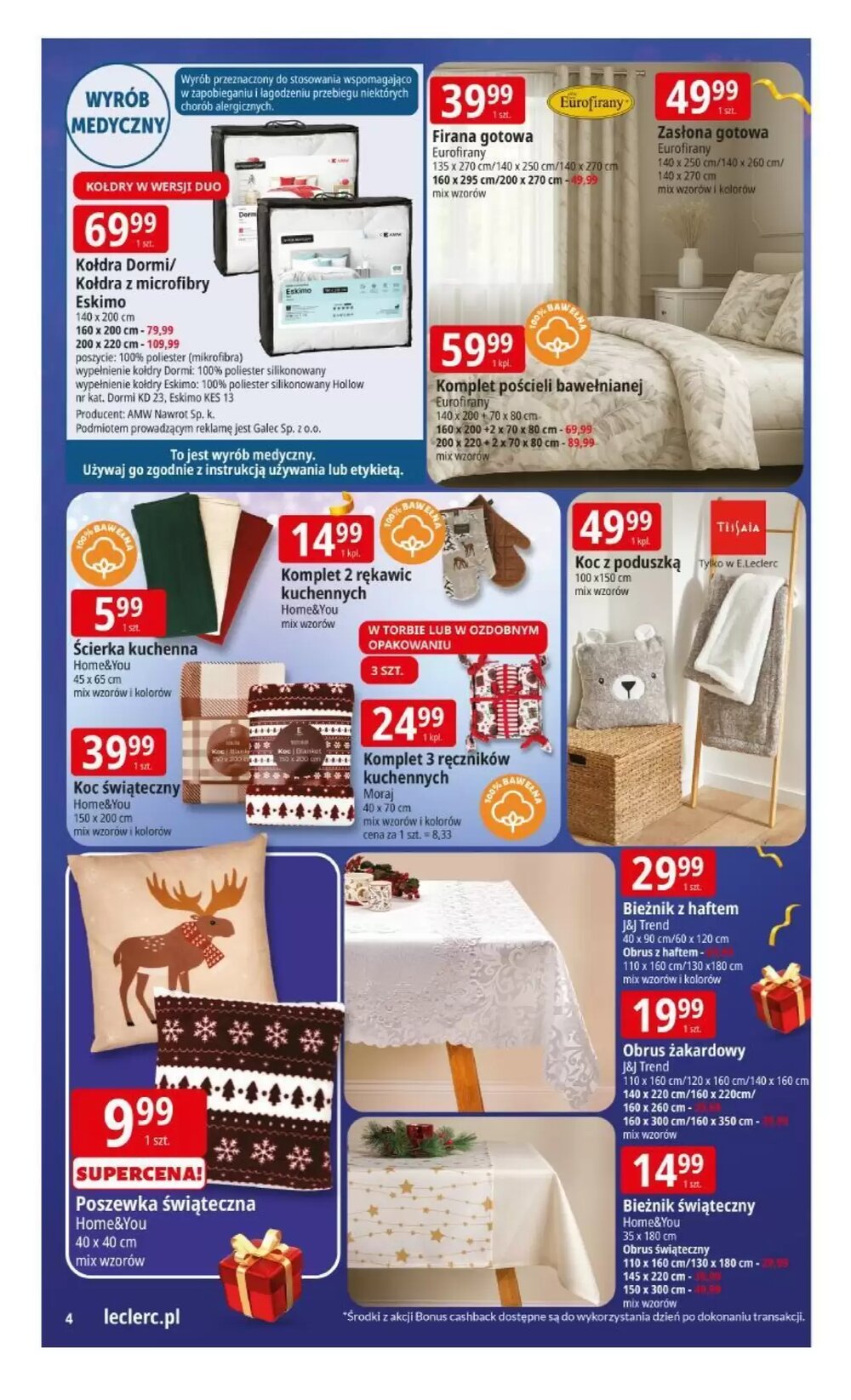 Gazetka promocyjna E.Leclerc  ważna od 02.12.2025 - Strona 4.