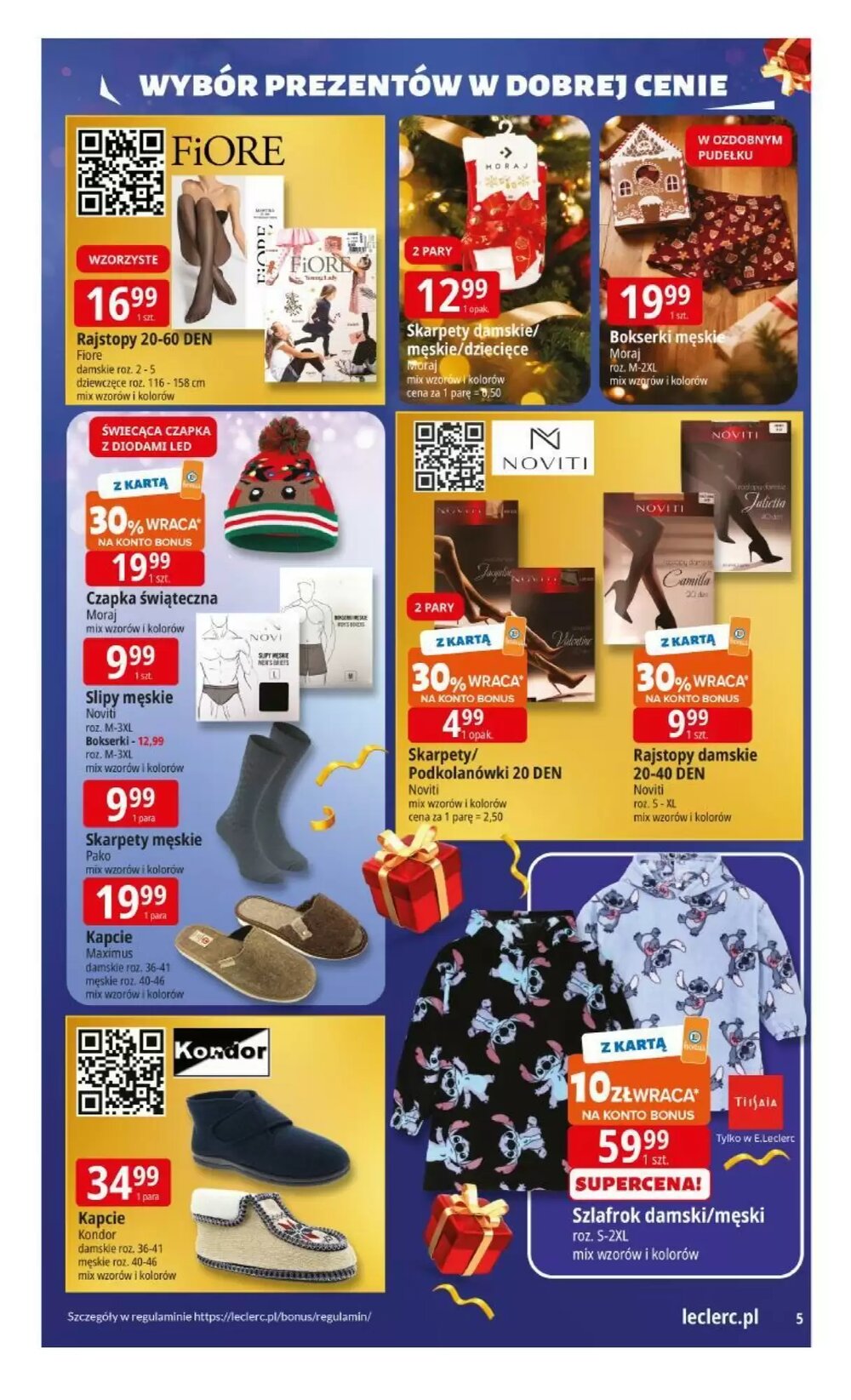 Gazetka promocyjna E.Leclerc  ważna od 02.12.2025 - Strona 5.