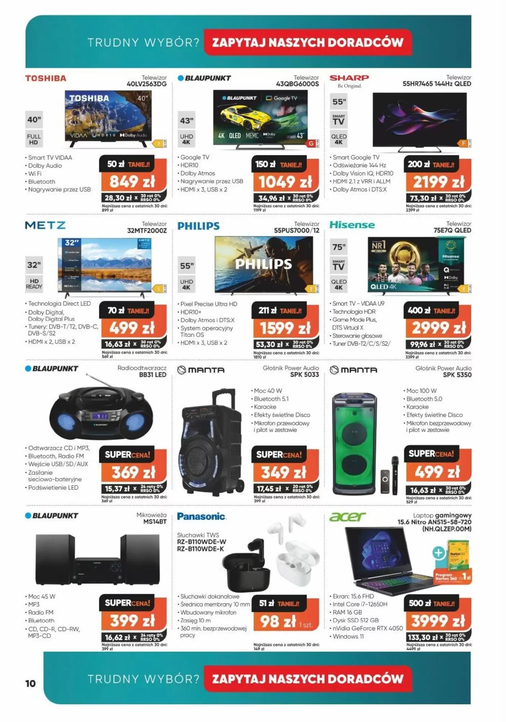 Gazetka promocyjna Max Elektro  ważna od 02.12.2025 - Strona 10.