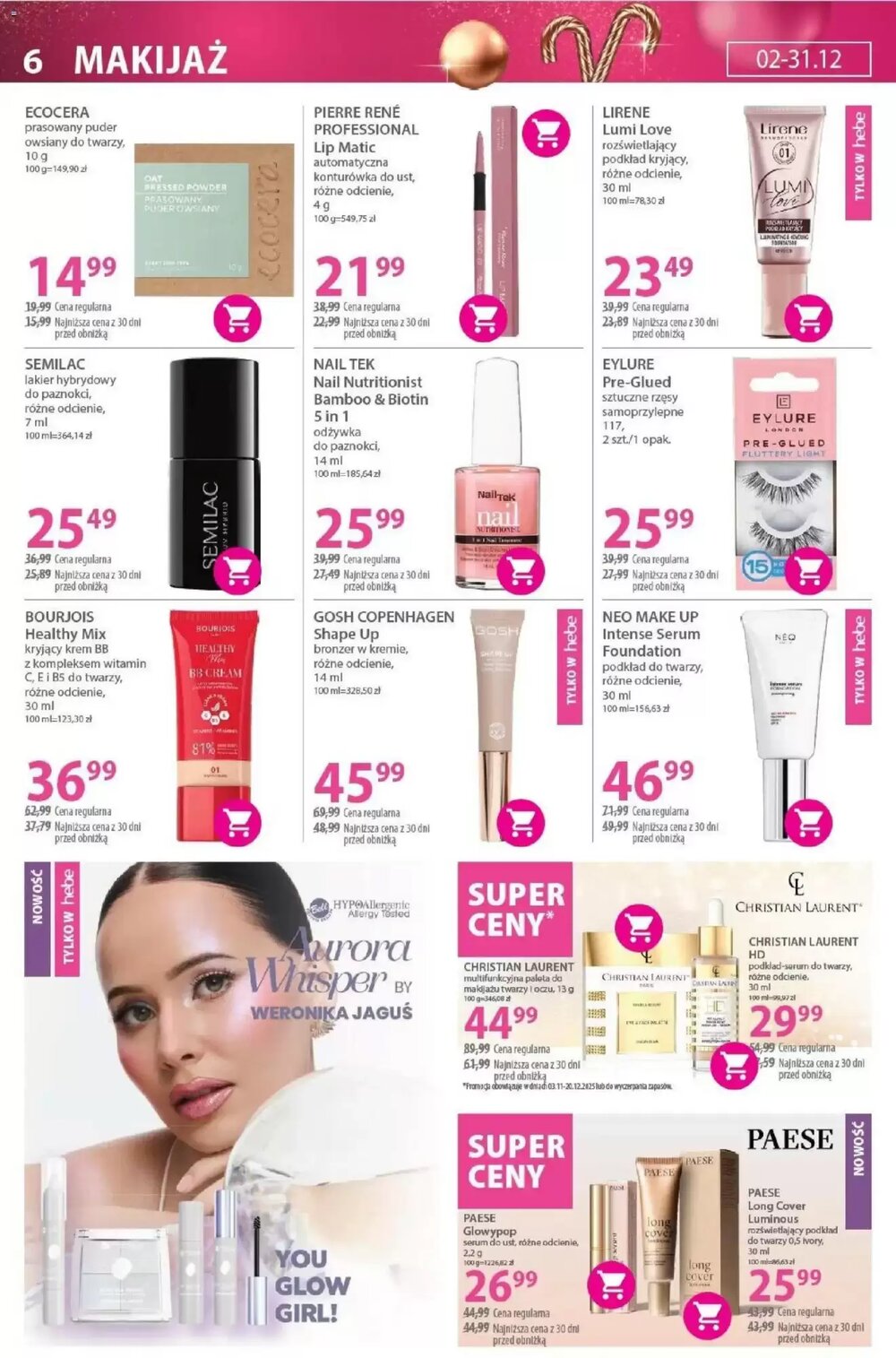 Gazetka promocyjna Hebe  ważna od 02.12.2025 - Strona 6.