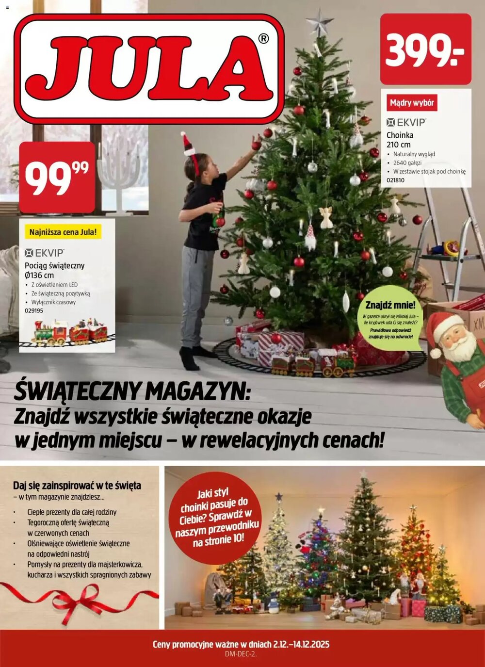 Gazetka promocyjna Jula  ważna od 02.12.2025 - Strona 1.