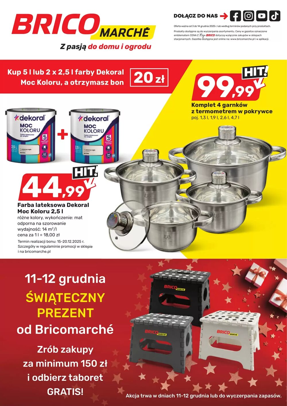 Gazetka promocyjna Bricomarche  ważna od 03.12.2025 - Strona 1.