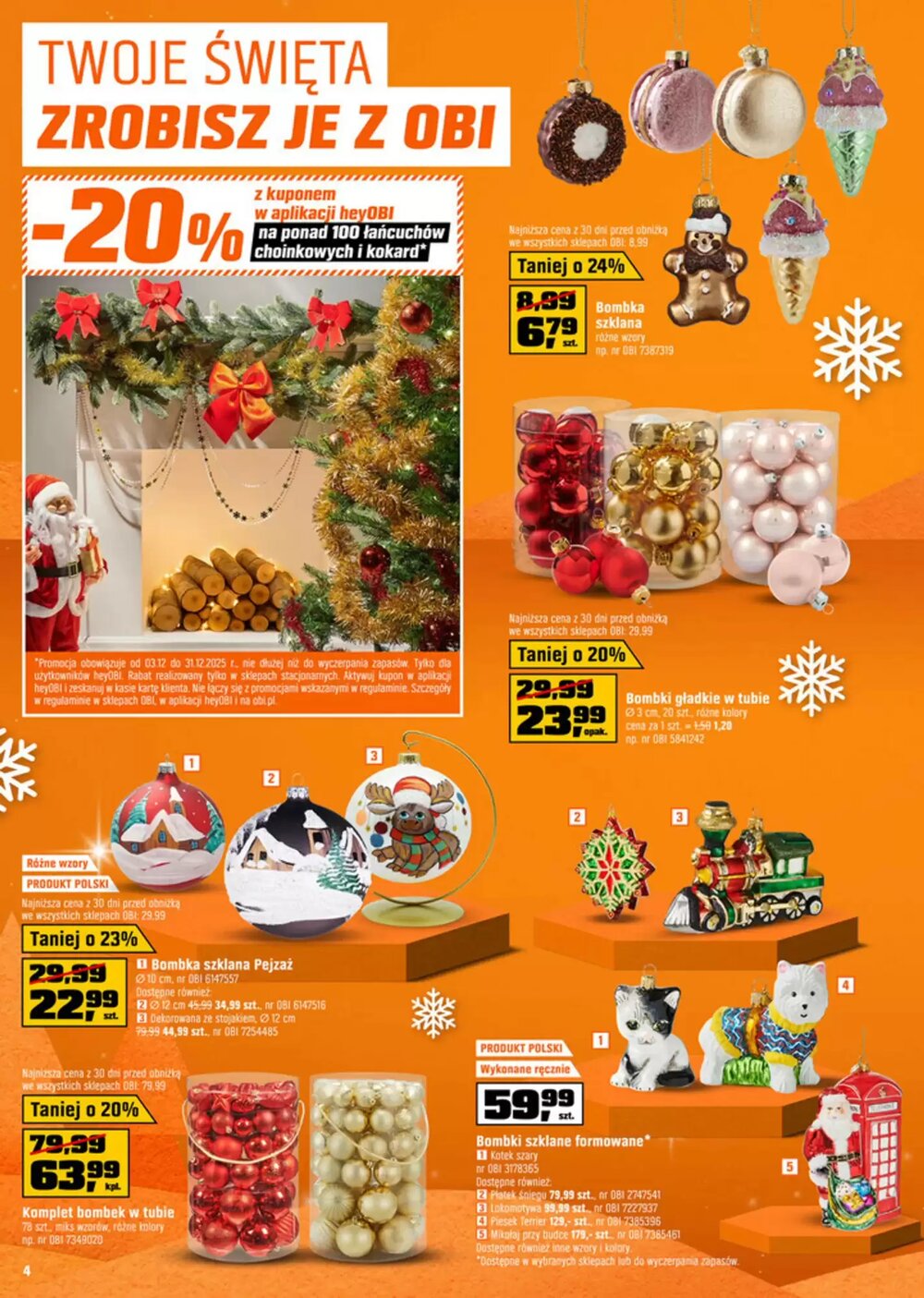 Gazetka promocyjna OBI  ważna od 03.12.2025 - Strona 4.