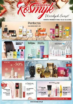 Gazetka promocyjna Drogeria Kosmyk  ważna od 03.12.2025
