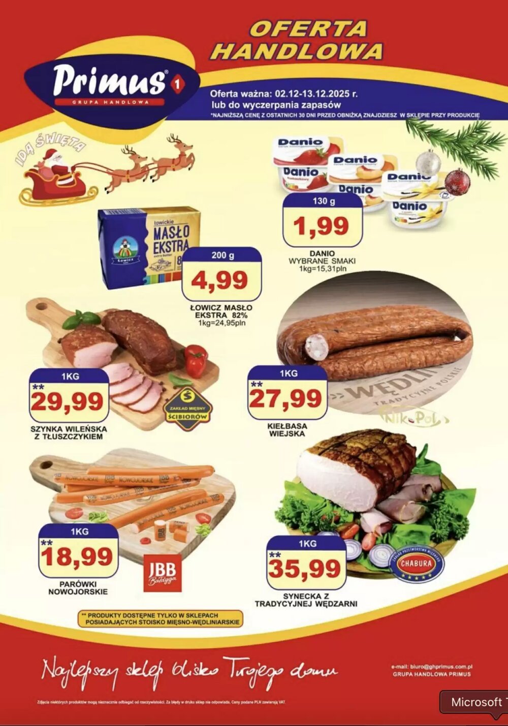 Gazetka promocyjna Primus  ważna od 03.12.2025 - Strona 1.