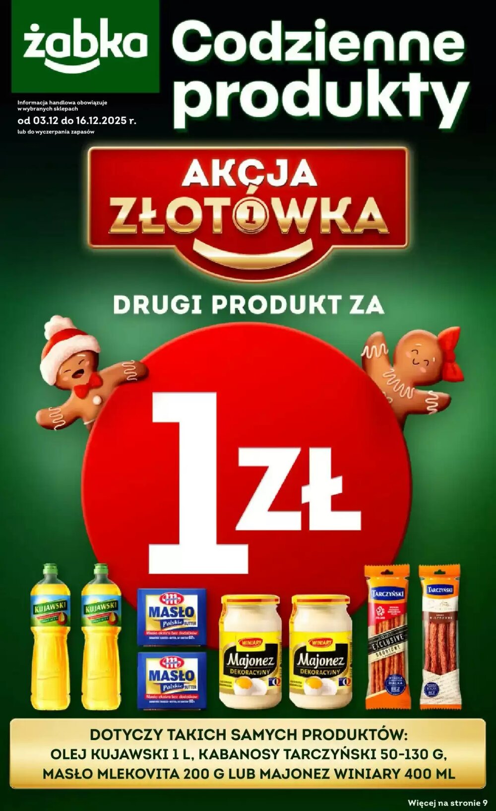 Gazetka promocyjna Żabka  ważna od 03.12.2025 - Strona 1.