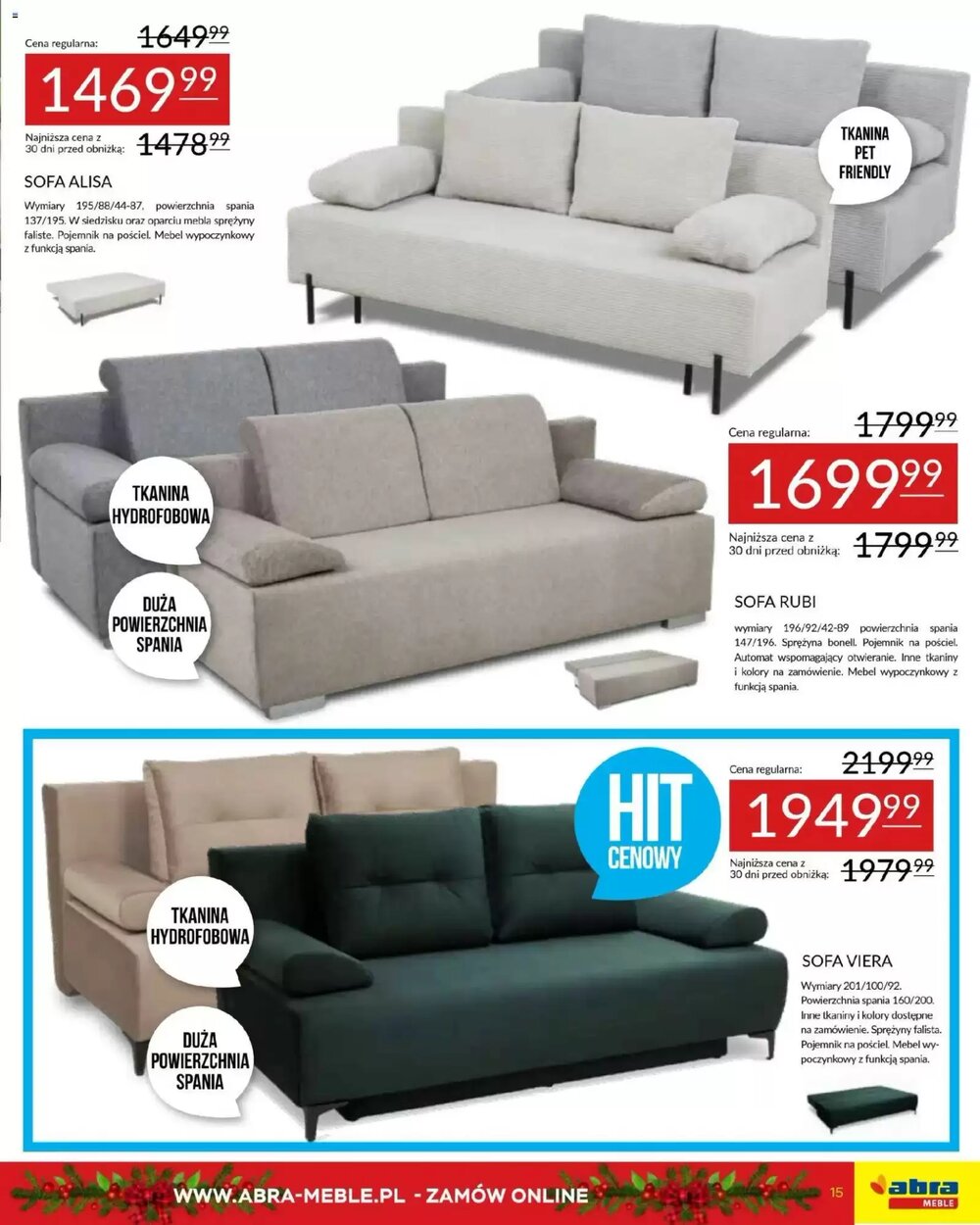 Gazetka promocyjna Abra  ważna od 03.12.2025 - Strona 15.