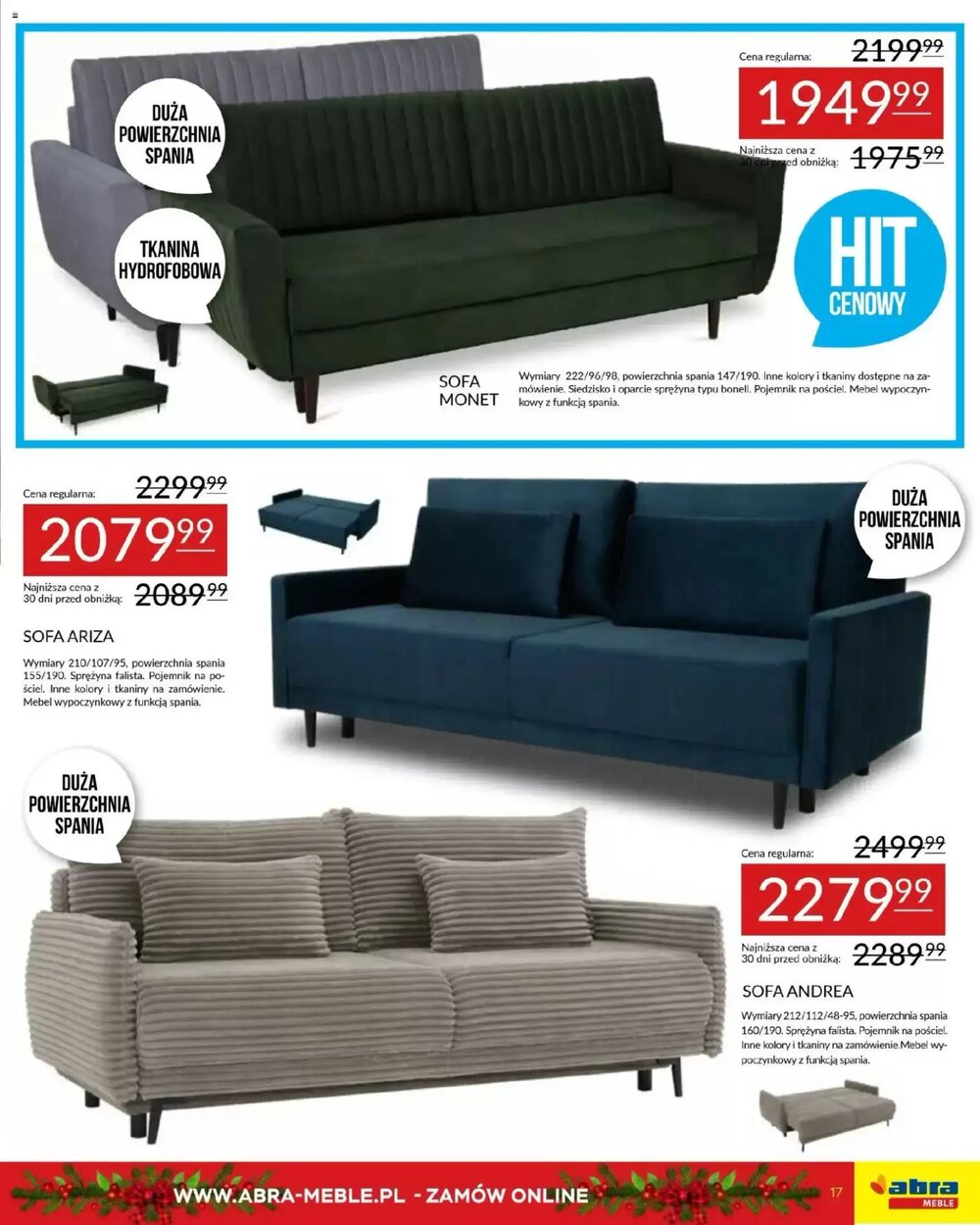 Gazetka promocyjna Abra  ważna od 03.12.2025 - Strona 17.