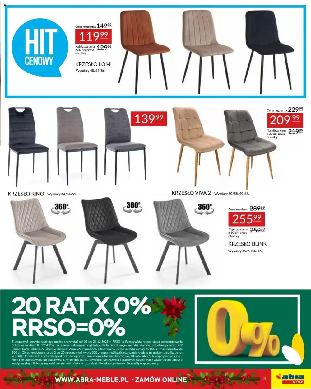Gazetka promocyjna Abra  ważna od 03.12.2025 - Strona 3.
