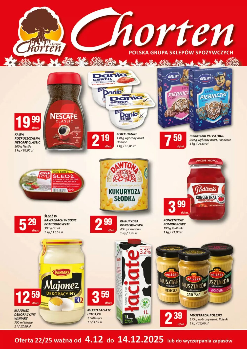 Gazetka promocyjna Chorten  ważna od 04.12.2025 - Strona 1.