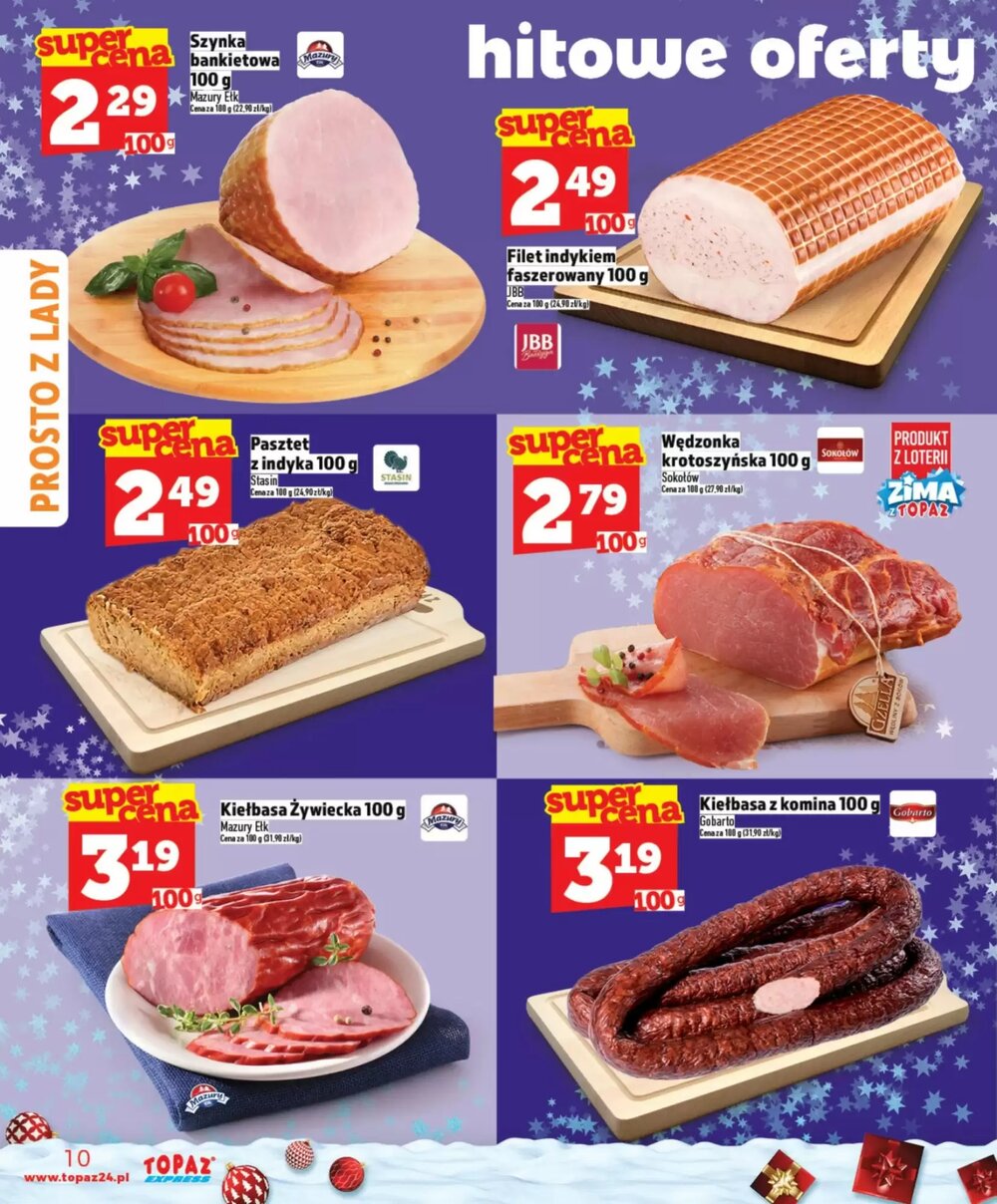 Gazetka promocyjna Topaz Express  ważna od 04.12.2025 - Strona 10.