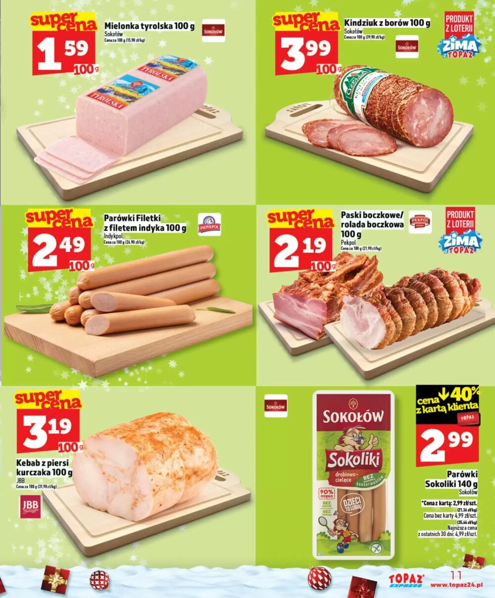Gazetka promocyjna Topaz Express  ważna od 04.12.2025 - Strona 11.