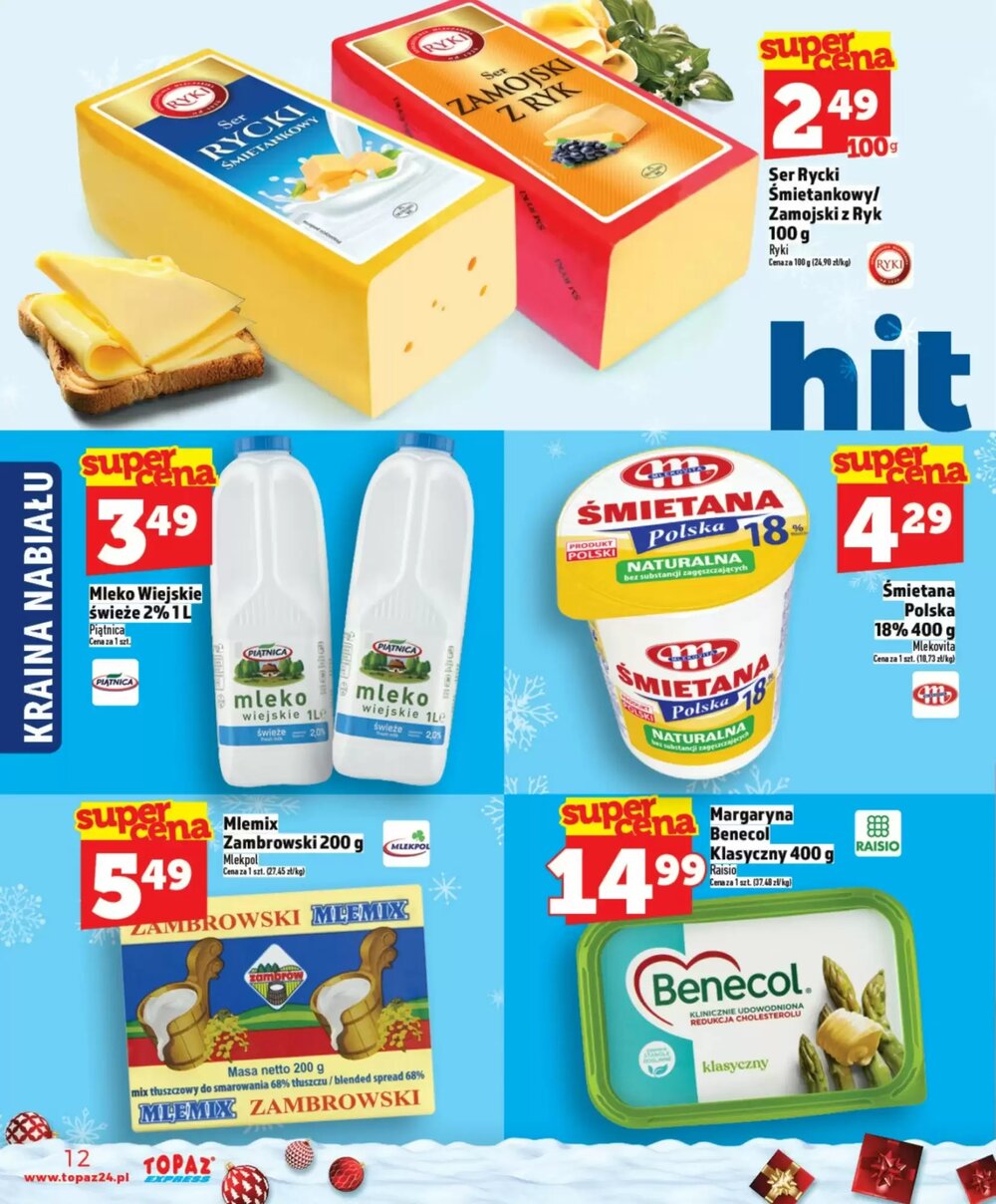 Gazetka promocyjna Topaz Express  ważna od 04.12.2025 - Strona 12.