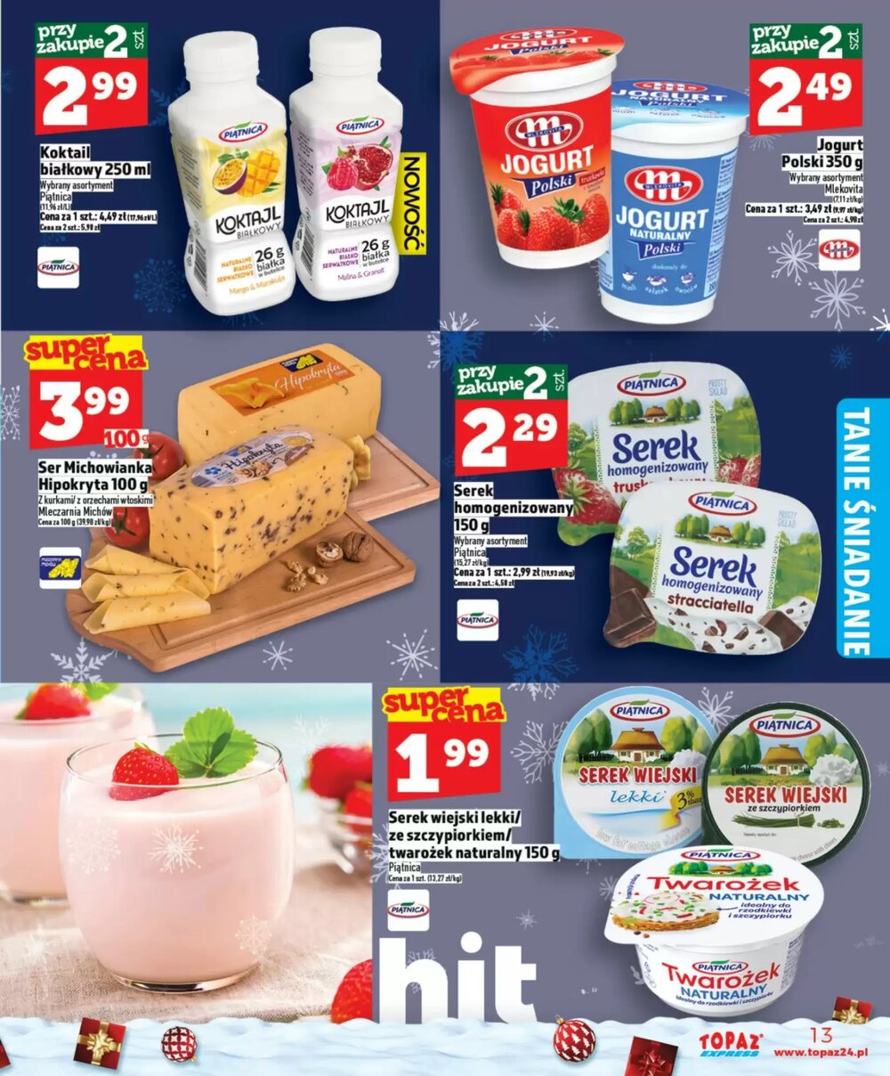 Gazetka promocyjna Topaz Express  ważna od 04.12.2025 - Strona 13.