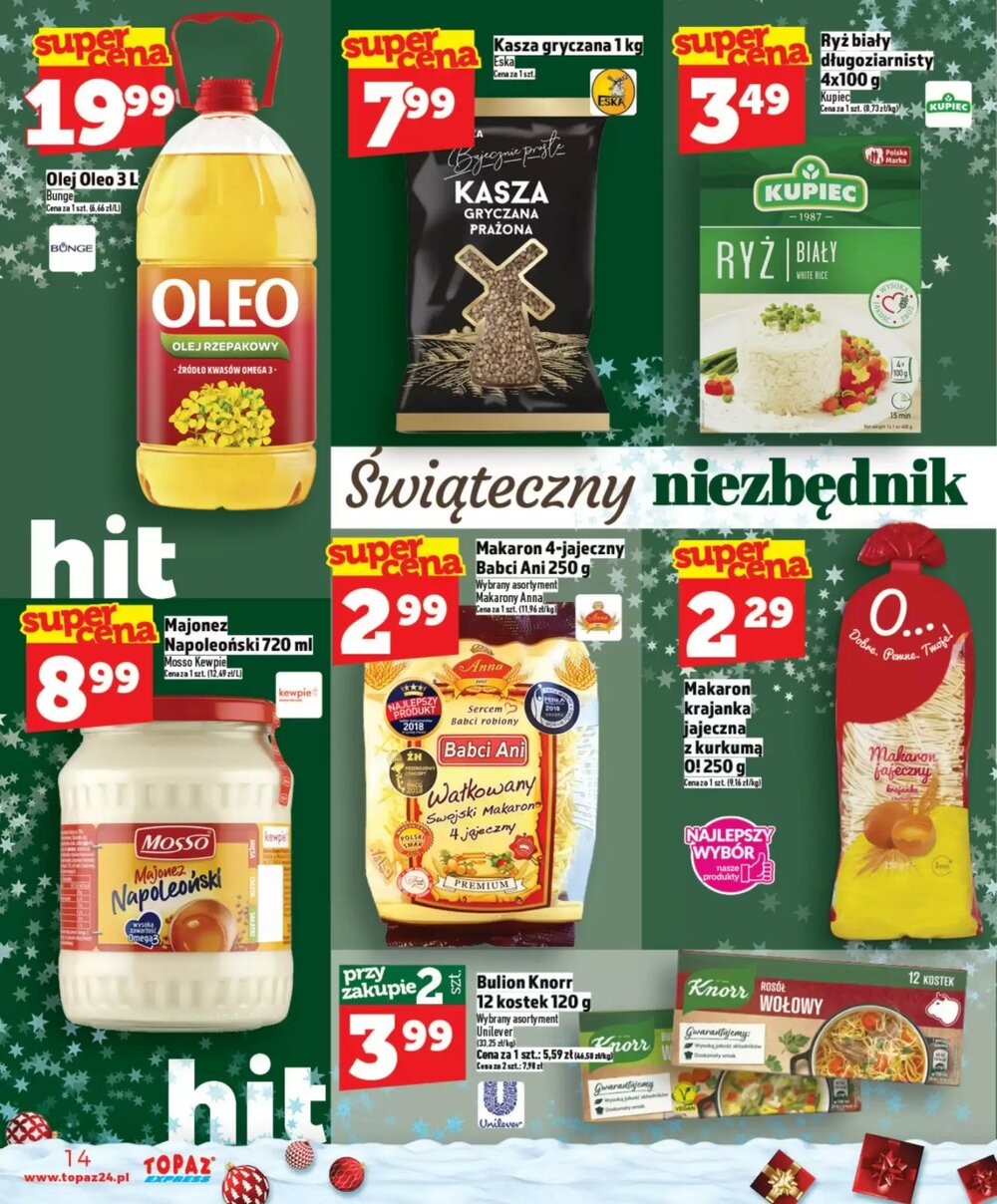 Gazetka promocyjna Topaz Express  ważna od 04.12.2025 - Strona 14.