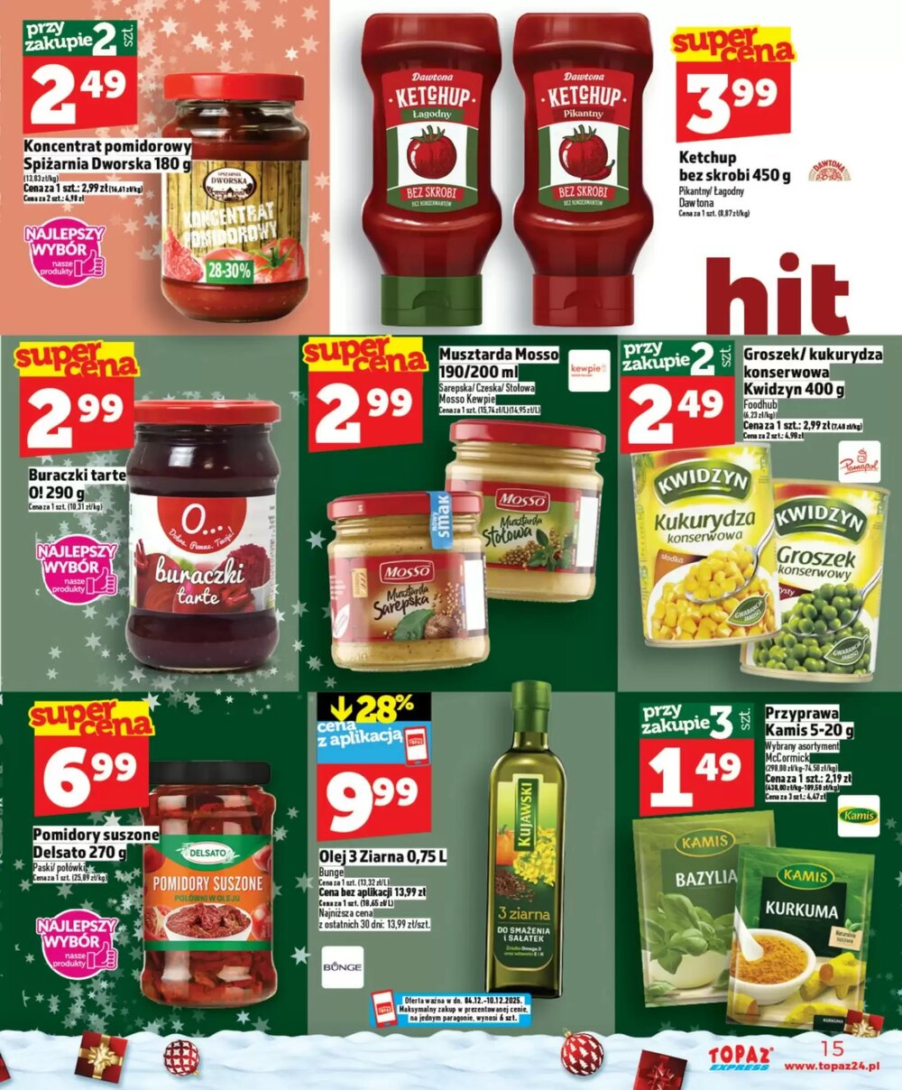 Gazetka promocyjna Topaz Express  ważna od 04.12.2025 - Strona 15.