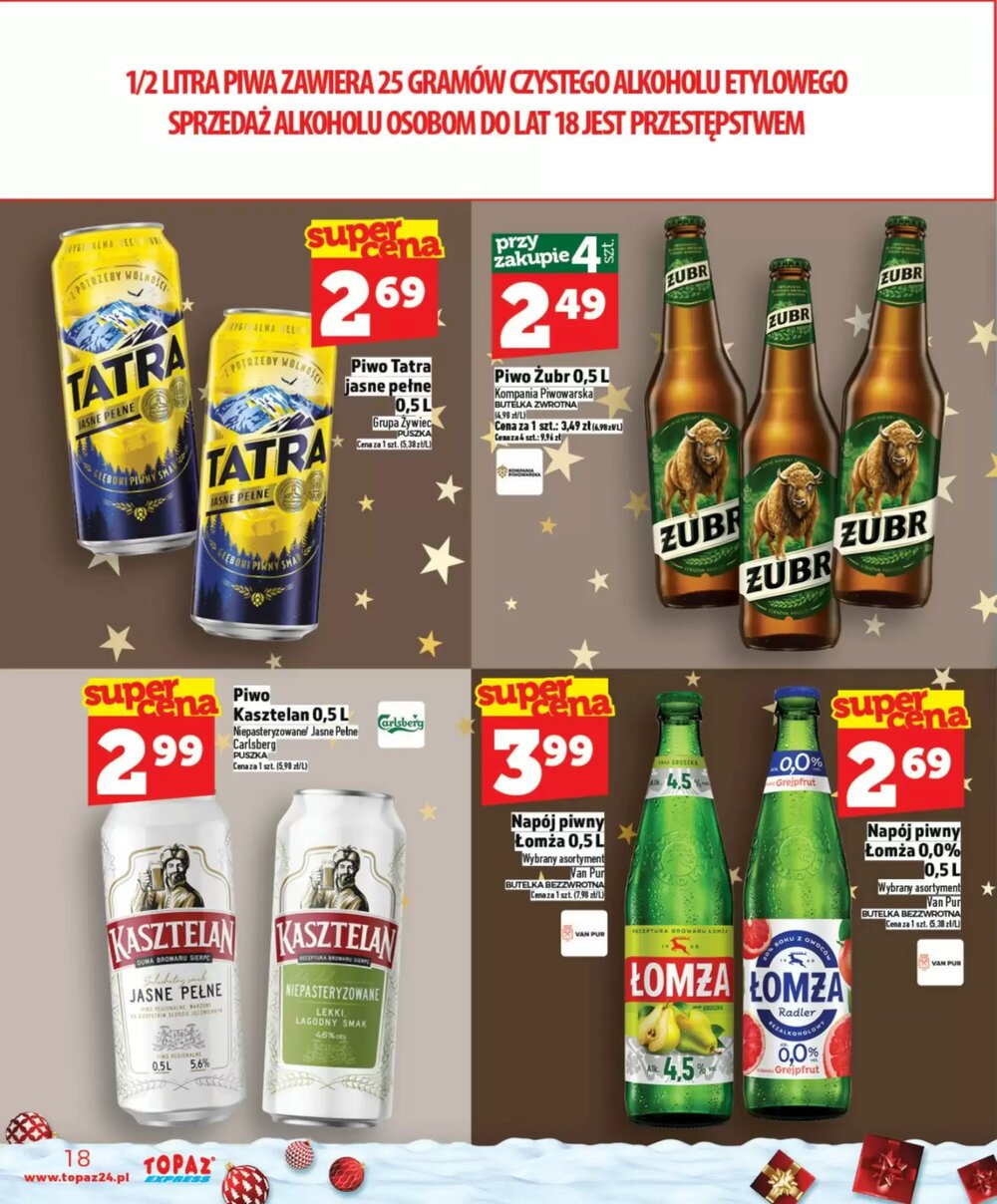 Gazetka promocyjna Topaz Express  ważna od 04.12.2025 - Strona 18.