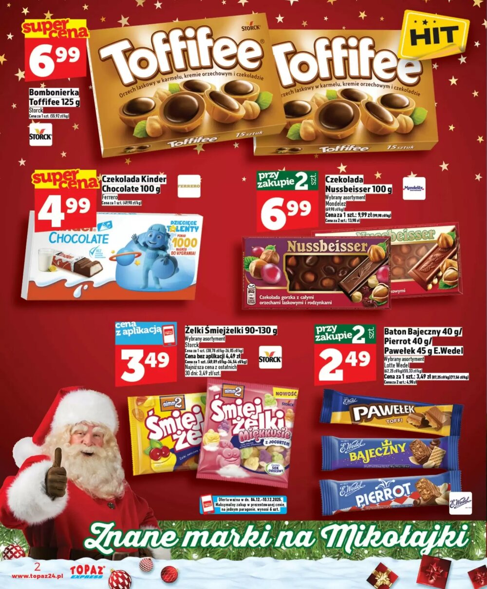 Gazetka promocyjna Topaz Express  ważna od 04.12.2025 - Strona 2.