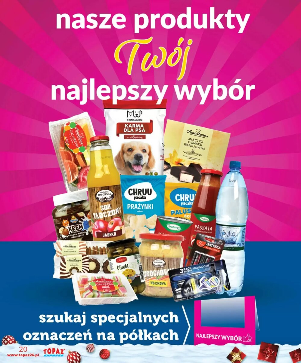 Gazetka promocyjna Topaz Express  ważna od 04.12.2025 - Strona 20.