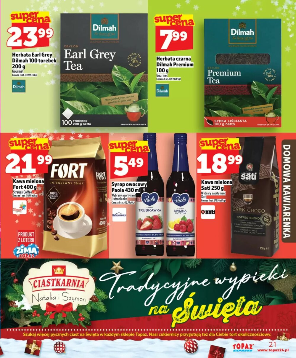 Gazetka promocyjna Topaz Express  ważna od 04.12.2025 - Strona 21.