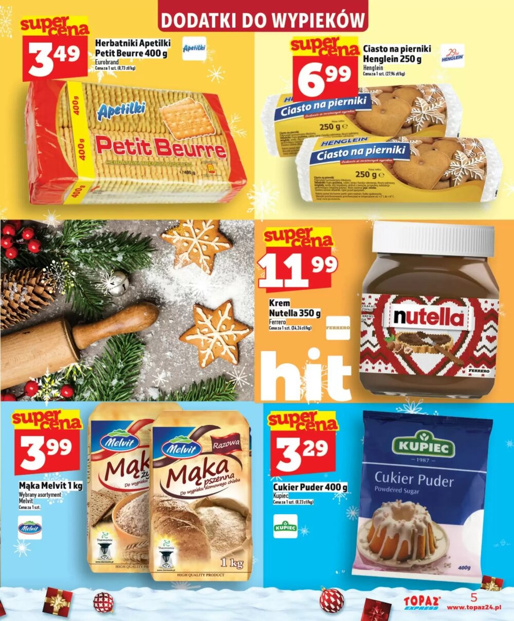 Gazetka promocyjna Topaz Express  ważna od 04.12.2025 - Strona 5.